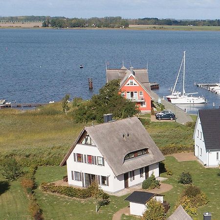 Ferienhaus Boddenblick Und Kranich Vieregge Exterior foto