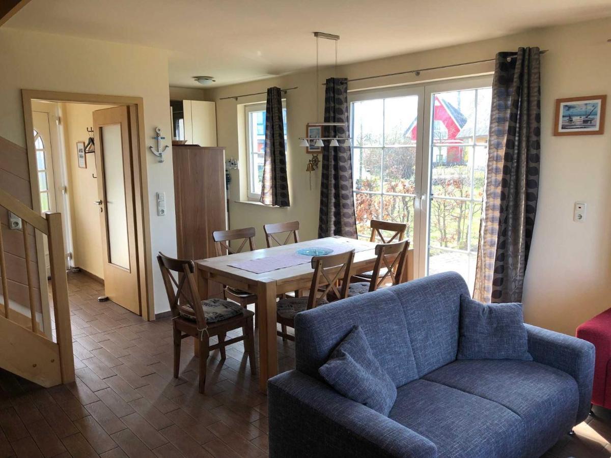 Ferienhaus Boddenblick Und Kranich Vieregge Exterior foto