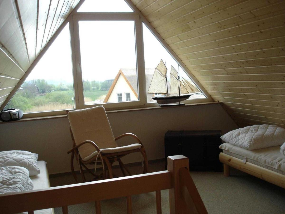 Ferienhaus Boddenblick Und Kranich Vieregge Exterior foto